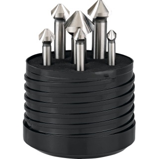 Phantom - HSS Verzinkfrezen set 90° 6 delig