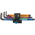Wera inbussleutelset 950/9 Colour HF1