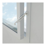 SecuMax Raamuitzetter 721 binnendraaiend wit