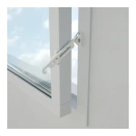 SecuMax Raamuitzetter 721 binnendraaiend wit
